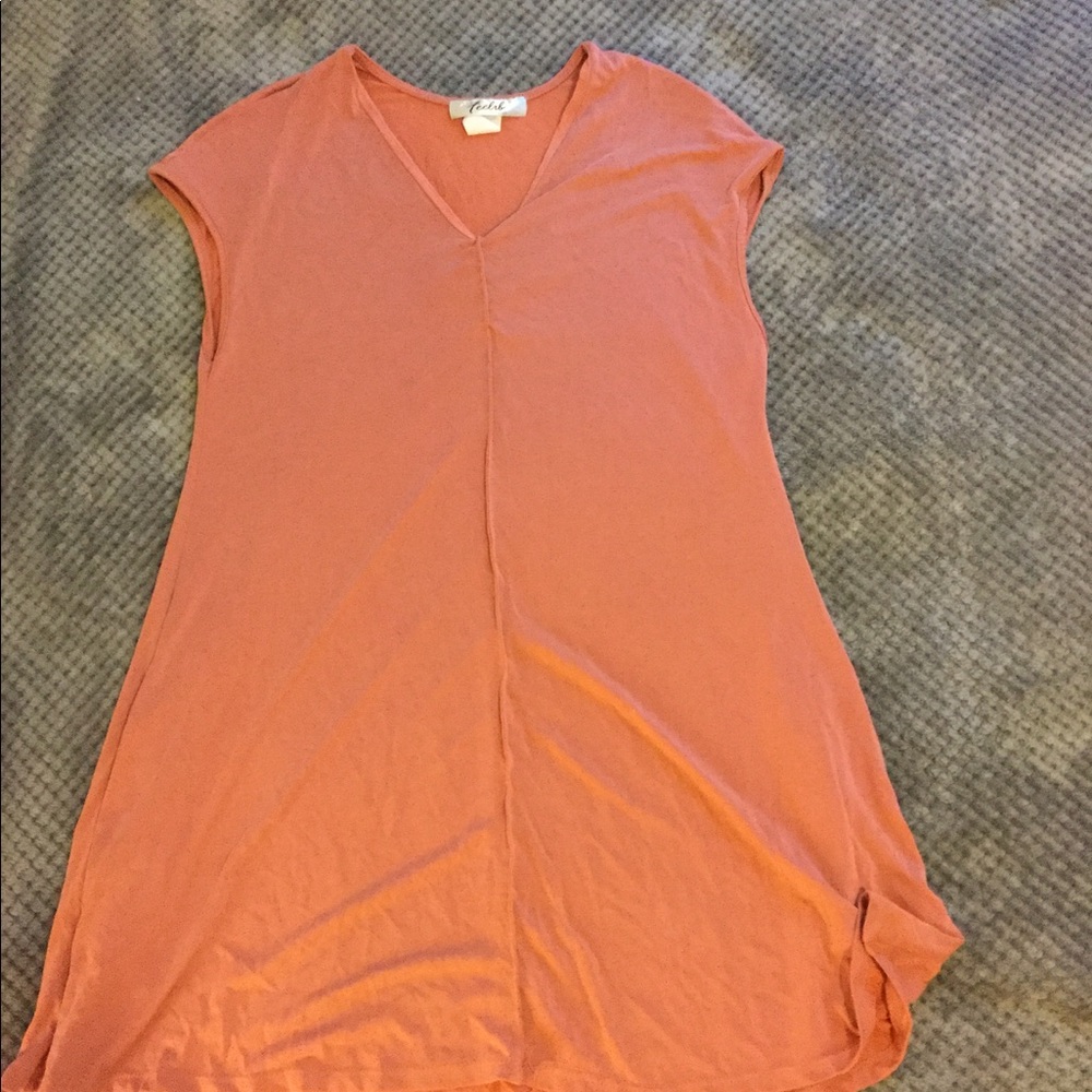 Mini pink dress